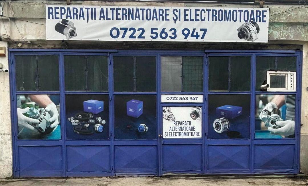 Fațada service-ului Electric Auto Tudorelis